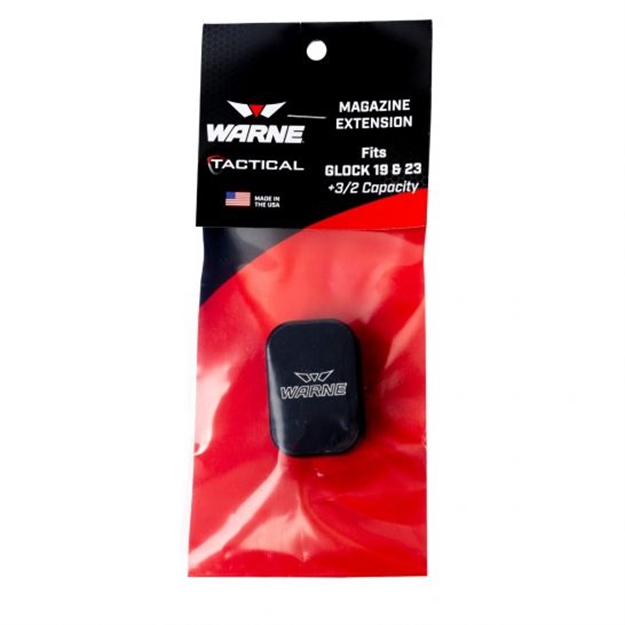 Picture of Warne Mounts Magazine Ext,Glock 17/22 +3/9Mm,2/40 Blk