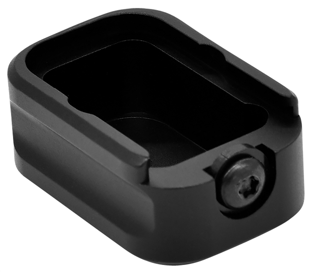 Picture of Warne Mesig54blk Magazine Extension  Made OF 6061-T6 Aluminum With Hardcoat Anodized Black Finish For Sig P320 Magazines (Adds 5Rds 9Mm Luger) MESIG-5/4BLK