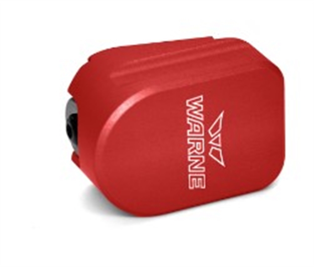 Picture of Warne Mounts Magazine Ext,S&W M&P 9/40 +3/9Mm2/40 Red MESW-3/2R