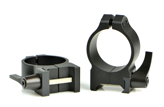 Picture of  Warne 214Lm Vertical Rings Maxima Matte Black 30Mm Medium Quick Detach 0 Moa