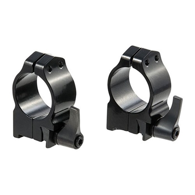 Picture of Warne QD Grl Ruger #1, Blackhawk, Mini-14 Rings 30Mm High 15Rls