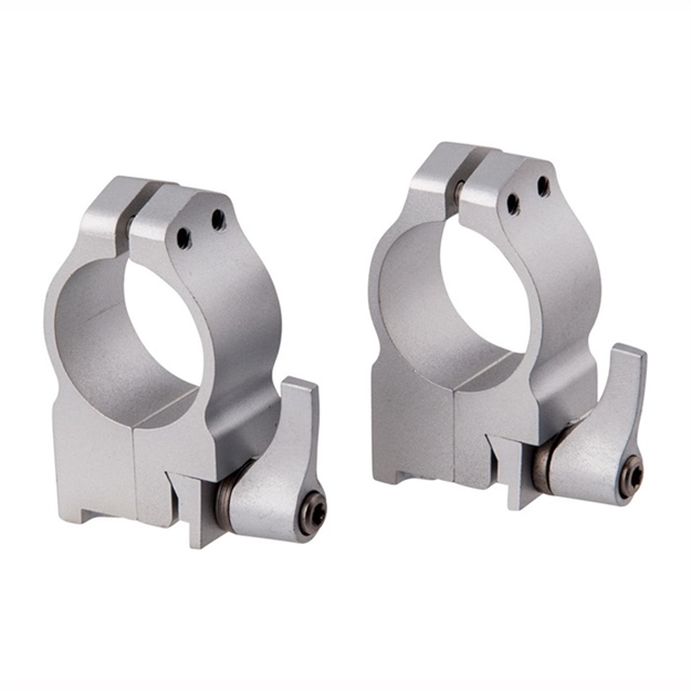 Picture of Warne QD Grl Ruger M77 & Hawkeye Rings 1'' High Silver