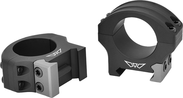 Picture of  Warne 8500M Hyperlite  Matte Black Magnafusion Alloy 1" Tube Low Maxima/Weaver/Picatinny
