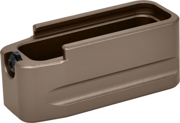 Picture of Warne Scope Mounts Mag Extension +5 Fits P-Mag 5.56 Flat Dark Earth! 5003