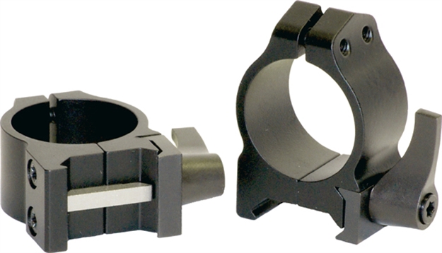 Picture of  Warne 200Lm Vertical Rings Maxima Matte Black 1" Low Quick Detach 0 Moa 656813000289