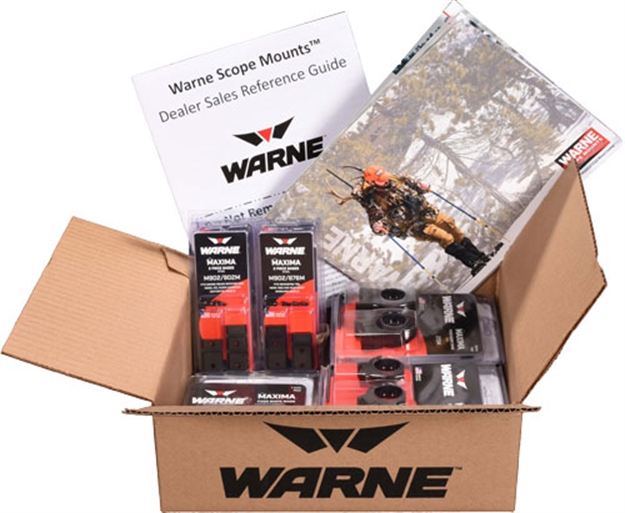Picture of Warne Scope Mounts Maxima Horizontal Stckng Dealer Pack W/30 Warne Mounts
