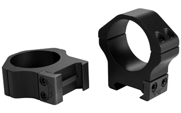 Picture of  Warne 502M Horizontal Rings Maxima Matte Black 1" High 0 Moa 656813106752