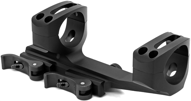 Picture of  Warne Qdxskel30tw Skeletonized Scope Mount/Ring Combo Quick Detach Black Anodized 30Mm Tube Msr Ultra High Rings 656813106424
