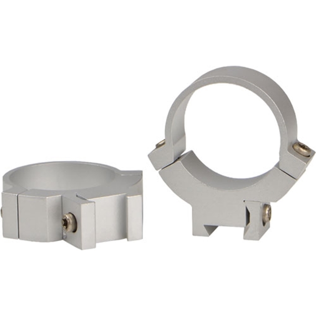Picture of Warne Scope Mounts Rings 7.3/22 30Mm Medium Silver 3/8 OR 11Mm Dovetail<