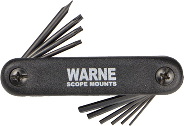 Picture of Warne Scope Mounts Shooting Tool 5 Hex/3 Torx/5Mm Flat Blade<