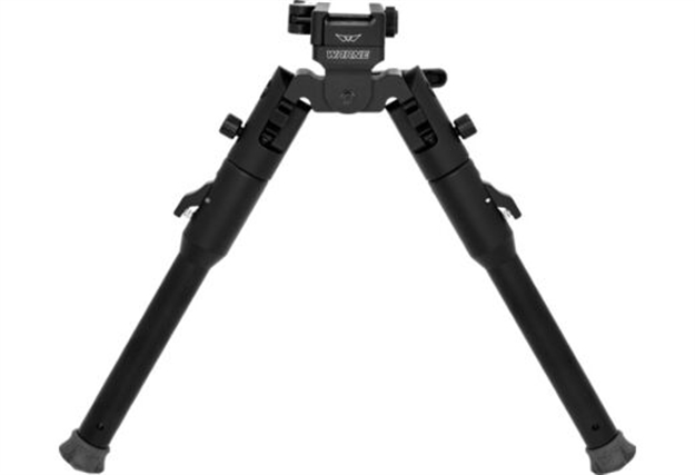 Picture of  Warne 7911M Lite Bipod Skyline Matte Black Quick Detach Picatinny 656813114078