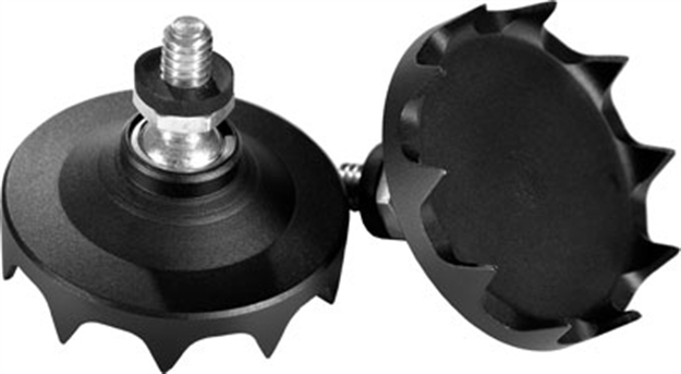 Picture of Warne Scope Mounts Skyline Precision Bipod Claw Foot 2 Per Pack