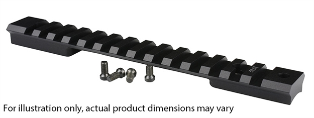 Picture of  Warne 7676M Mountain Tech Tactical Rail Black Anodized Aluminum Winchester Model 70/Marlin Xl-7 Long Action, 0 Moa