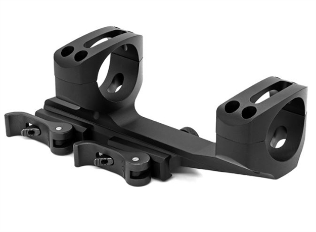 Picture of Warne Scope Mounts X-Skel Quick Detach Mount 1" Picatinny Black QDXSKEL1TW 656813106417