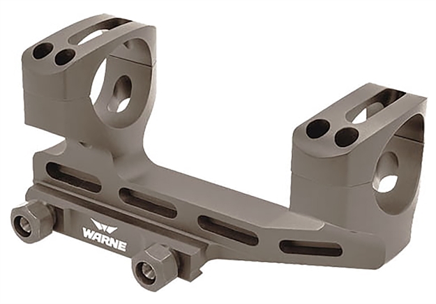 Picture of  Warne Shxskel34de X-Skel Scope Mount/Ring Combo Dark Earth Cerakote 34Mm