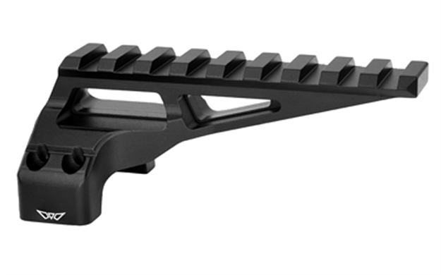 Picture of  Warne 7861M Diviingboard Mount  Black Aluminum 35Mm Tube Rifle