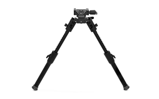 Picture of  Warne 7912M Lite Bipod Skyline Matte Black 6.5"-11.15", Aluminum, Arca 656813114085