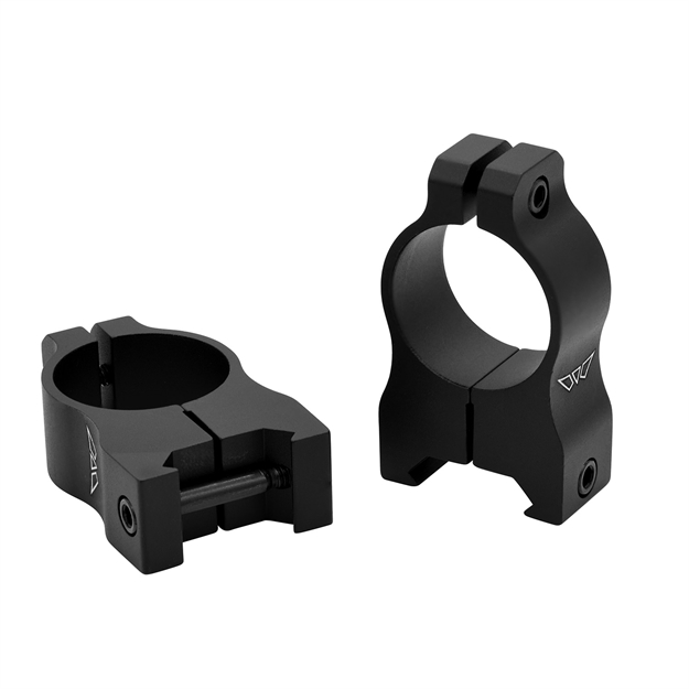 Picture of  Warne V402m Scope Rings Vapor Matte Black 1" High 0 Moa