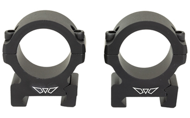 Picture of  Warne V601m Horizontal Rings Vapor Matte Black 1" Medium 0 Moa
