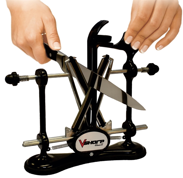 Picture of Warthog Usa C2bk V-Sharp Classic II Diamond Coarse Steel Powdercoat Black