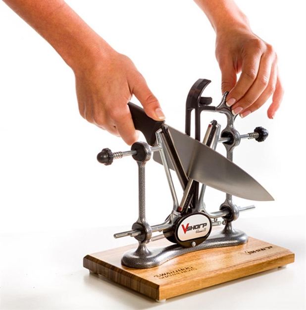 Picture of Warthog Usa C2gg V-Sharp Classic II Diamond Coarse Steel Powdercoat Gunmetal Gra