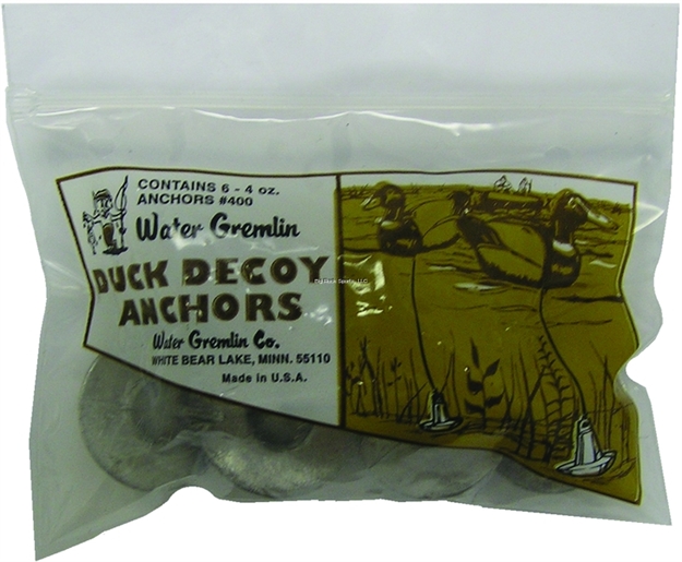 Picture of Water Gremlin Decoy Anchor 4Oz Mushroom 6Bg