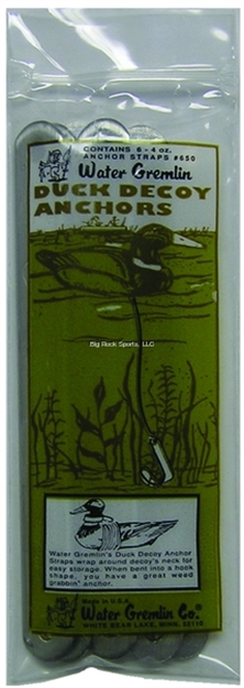 Picture of Water Gremlin Decoy Anchor 4Oz Strap Wgt 6Bg