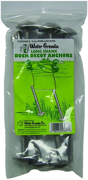 Picture of Water Gremlin Decoy Anchor 6Oz Long Shank 6Bg