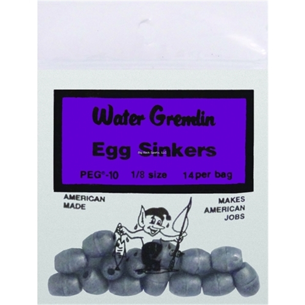 Picture of Water Gremlin Egg Sinker 1/8Oz 14Pc