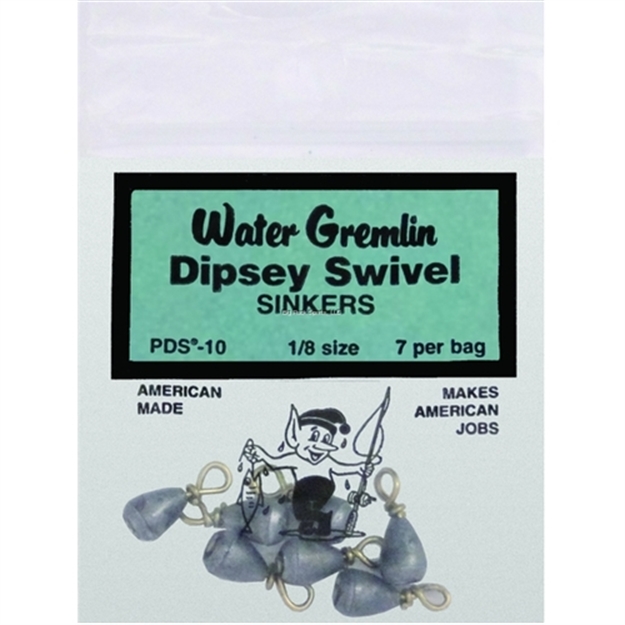 Picture of Water Gremlin Dipsey Swivel Sinker 1/8Oz 7Pc