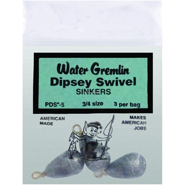 Picture of Water Gremlin Dipsey Swivel Sinker 3/4Oz 3Pc