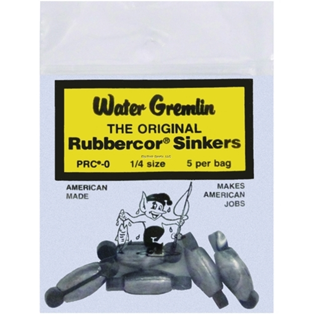 Picture of Water Gremlin Rubbercore Sinker 1/4Oz 5Pc
