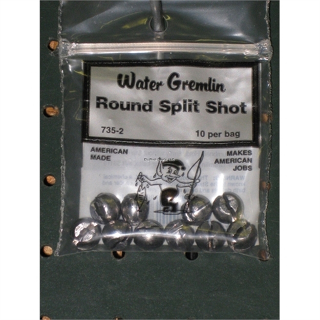 Picture of Water Gremlin Round Split-Shot 10Pc