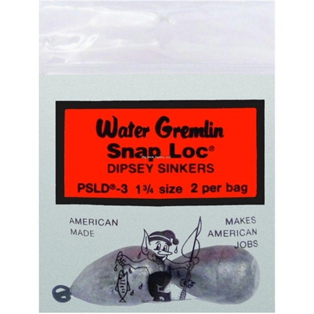 Picture of Water Gremlin Snap-Loc Dipsey Swivel Sinker 1-3/4Oz 2Pc