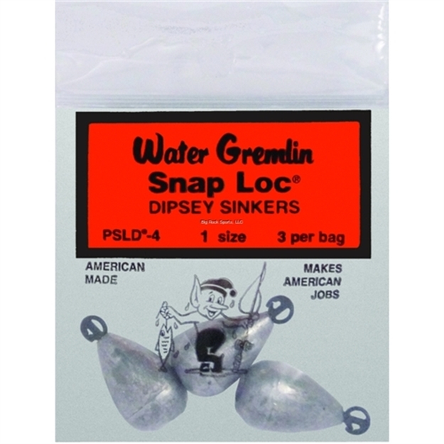 Picture of Water Gremlin Snap-Loc Dipsey Swivel Sinker 1Oz 3Pc