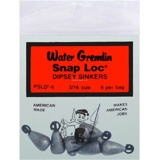 Picture of Water Gremlin Snap-Loc Dipsey Swivel Sinker Psld-9