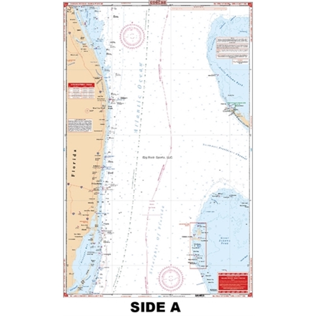 Picture of Waterproof Charts Bahamas Crossing - Bimini & West End Standard Navigation