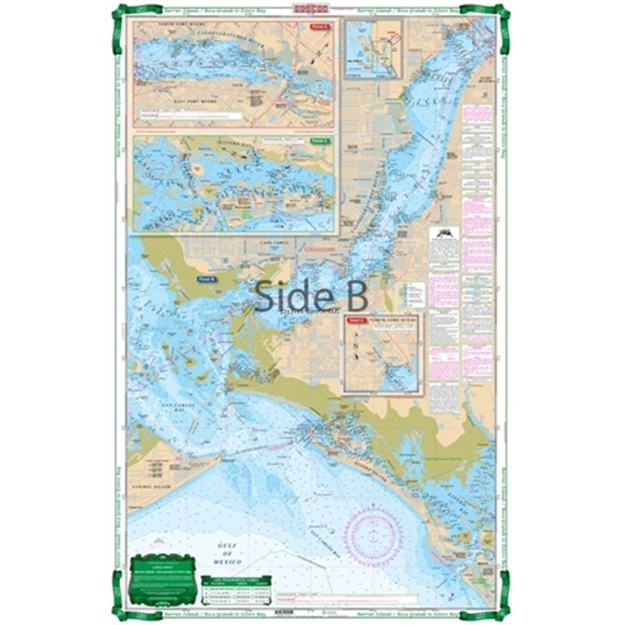 Picture of Waterproof Charts Barrier Islands - Boca Grande TO Estero Bay Large Print