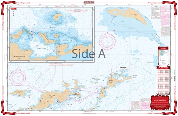Picture of Waterproof Charts British Virgin Islands Standard Navigation