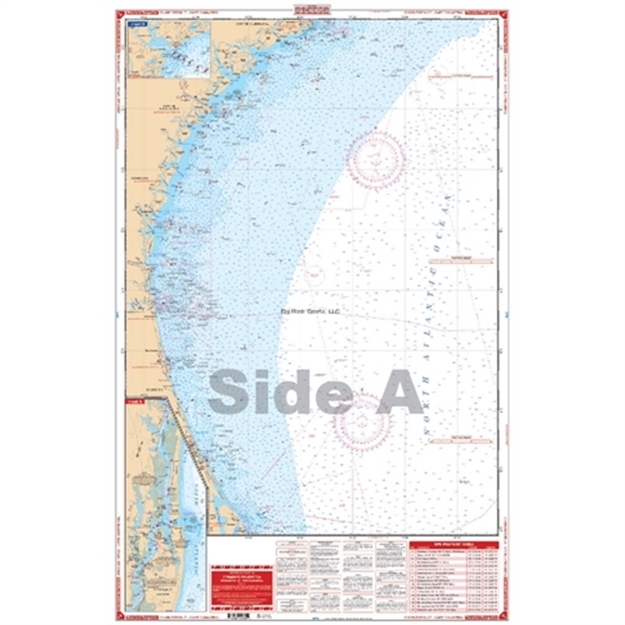 Picture of Waterproof Charts Charleston Light TO Cape Canaveral Standard Navigation