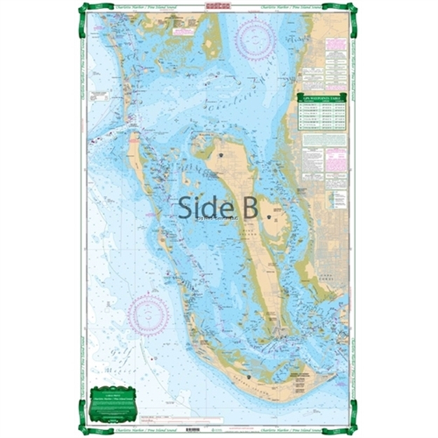 Picture of Waterproof Charts Charlotte Harbor / Pine Island Sound Large Print