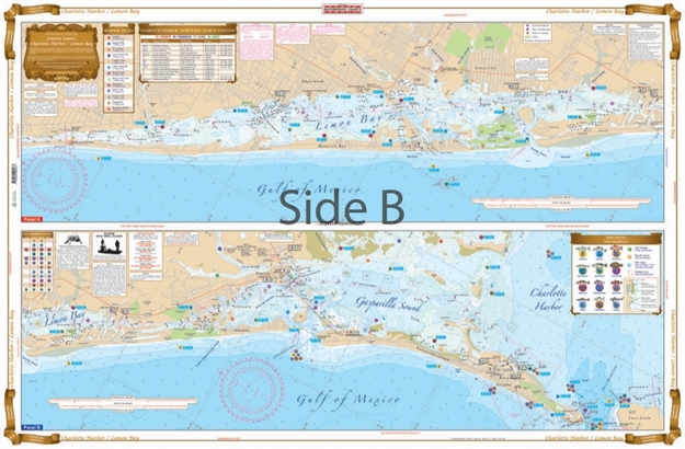Picture of Waterproof Charts Charlotte Harbor & Lemon Bay Inshore Fishing
