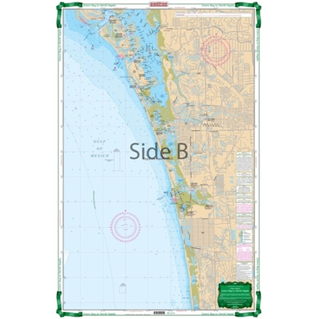 Picture of Waterproof Charts Estero Bay TO North Naples Large Print