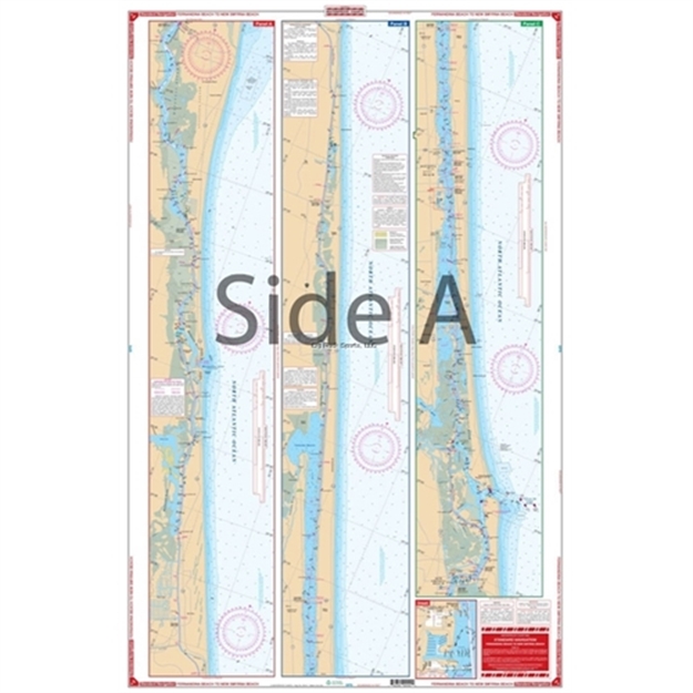 Picture of Waterproof Charts Fernadina Beach TO New Smyrna Beach Standard Navigation
