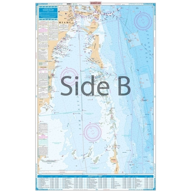 Picture of Waterproof Charts Jupiter Inlet TO Elliott Key Fishing Offshore Fish & Dive