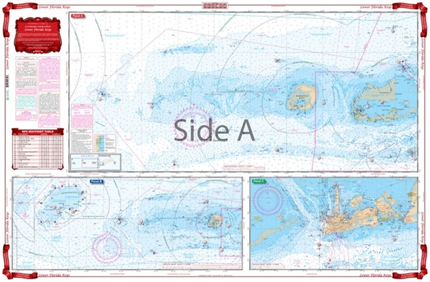 Picture of Waterproof Charts Lower Florida Keys Standard Navigation