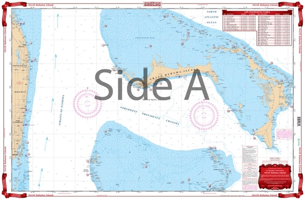 Picture of Waterproof Charts North Bahama Islands Standard Navigation