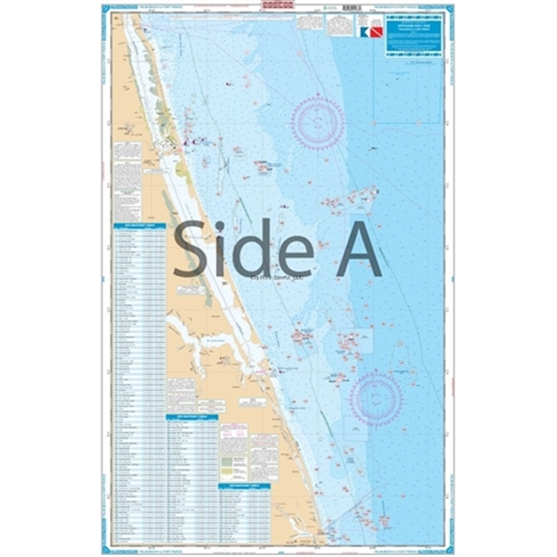 Picture of Waterproof Charts Palm Beach TO Fort Pierce Fishing Offshore Fish & Dive