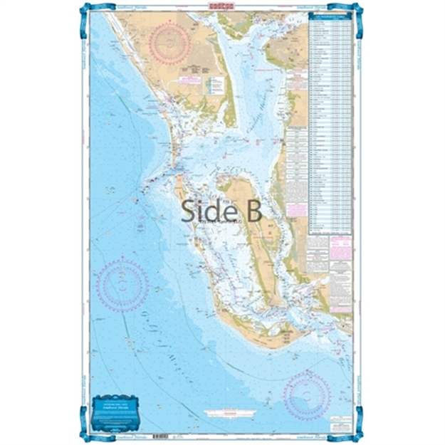 Picture of Waterproof Charts Southwest Florida Fishing Offshore Fish & Dive