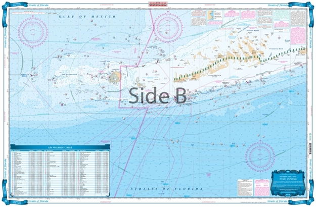Picture of Waterproof Charts Straits OF Florida Fishing Offshore Fish & Dive
